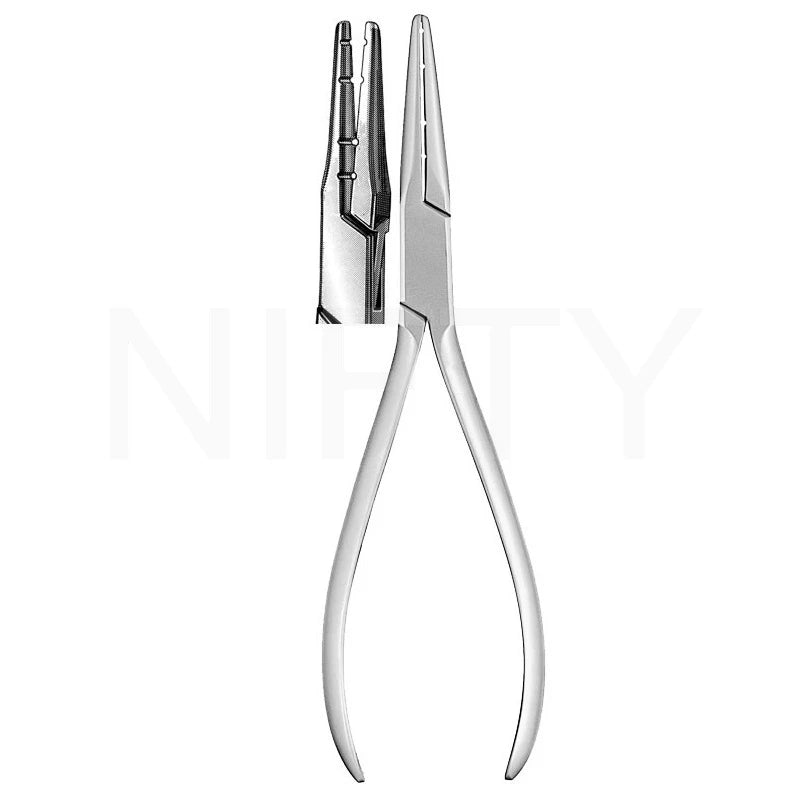 Orthodontic Plier #101, Wire Bending with Grooves – Nifty Medical