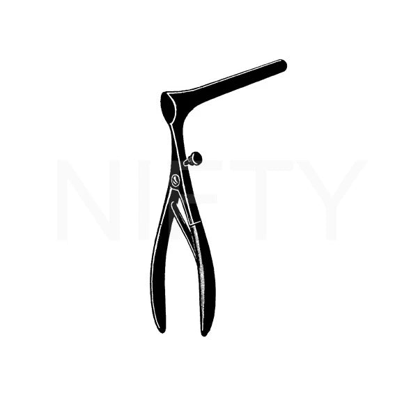 Cottle Septal Speculum Black, With Screw, 1.5"