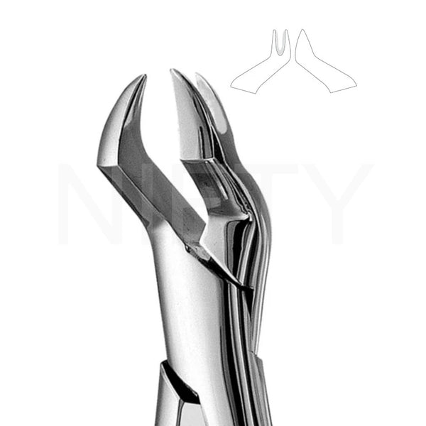 Extracting Forcep American Pattern Upper Molar #88L Nevius